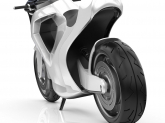 Tesla Model M -  concept de motocicletă electrică de la un designer entuziast