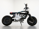 BMW a prezentat o motocicletă electrică rapidă și stilată pentru adolescenți și tineri